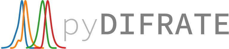 pyDIFRATE Tutorial - Home